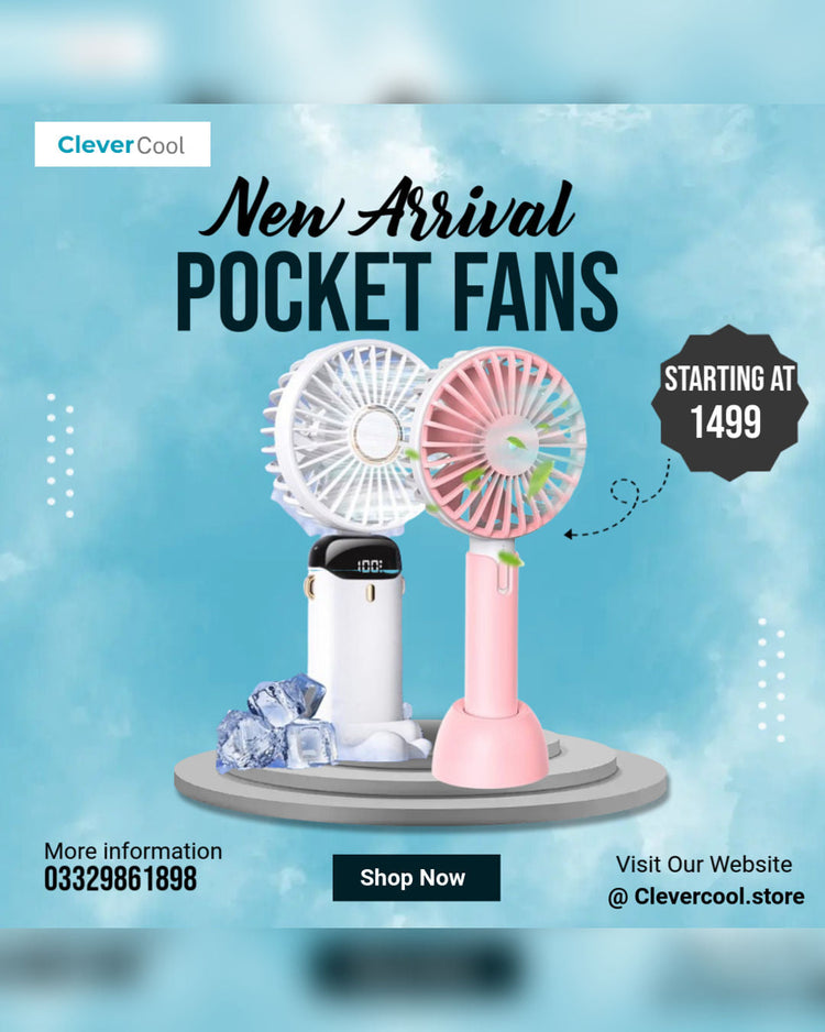 Pocket Fan — Stay Cool