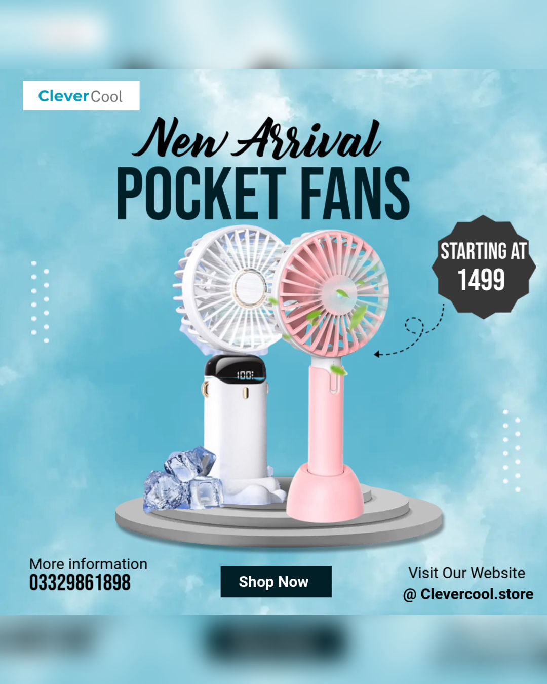 Pocket Fan — Stay Cool
