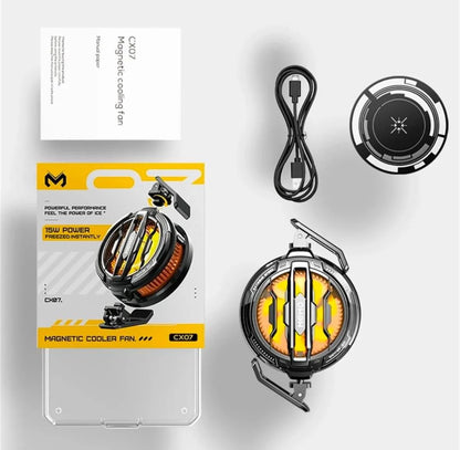 MEMO CX07 Mini Cooling Fan | Portable, USB Rechargeable, Silent Breeze