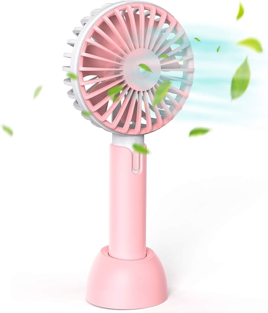 Mini Portable Hand Fan | Rechargeable, Quiet & Travel-Friendly