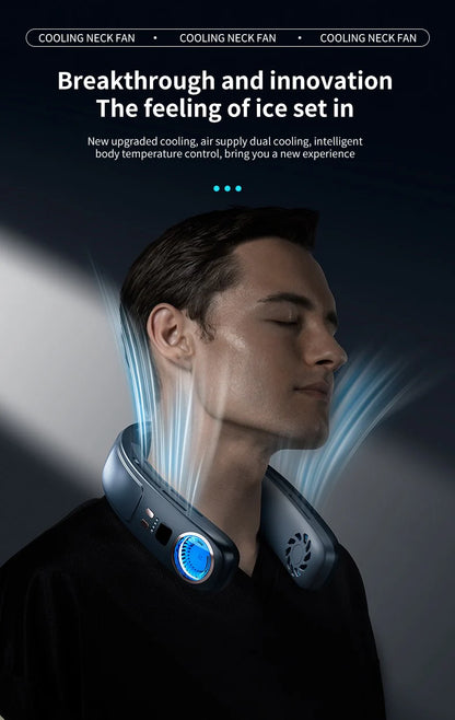 CleverCool™ NeckFan Pro | Hands-Free Cooling for Ultimate Comfort