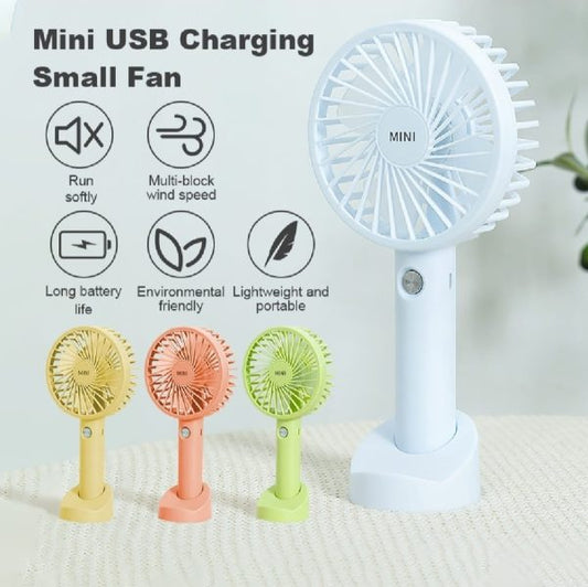 Mini Handheld Fan - Rechargable